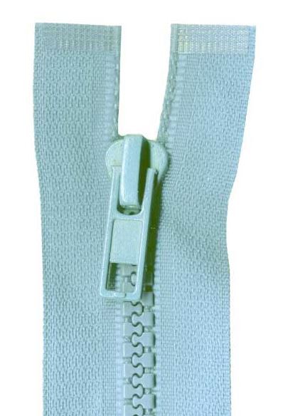 20cm Sky Blue Open End Chunky Zip