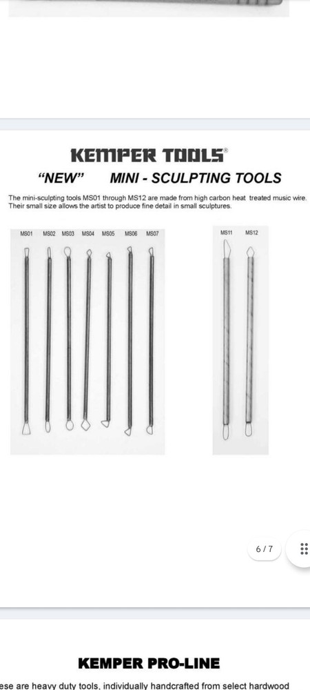 Kemper Tools Mini Sculpting Tool MS03