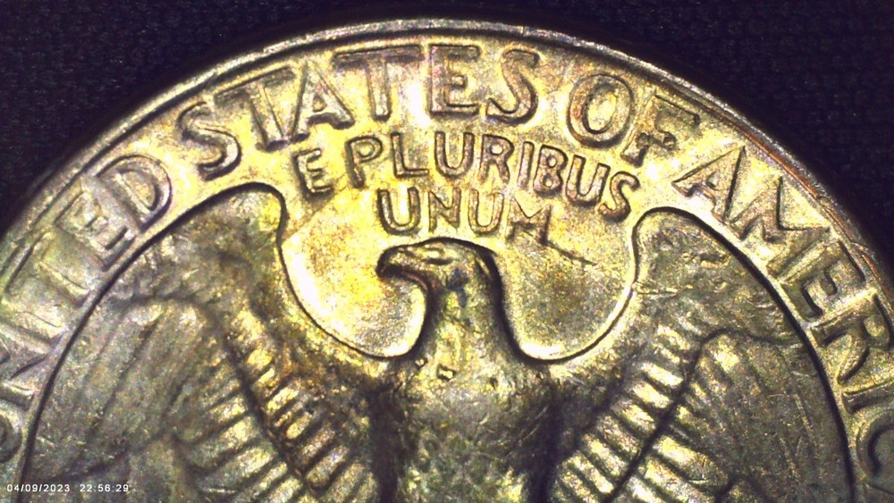 1983 D/D Washington Quarter - Beautiful Toning