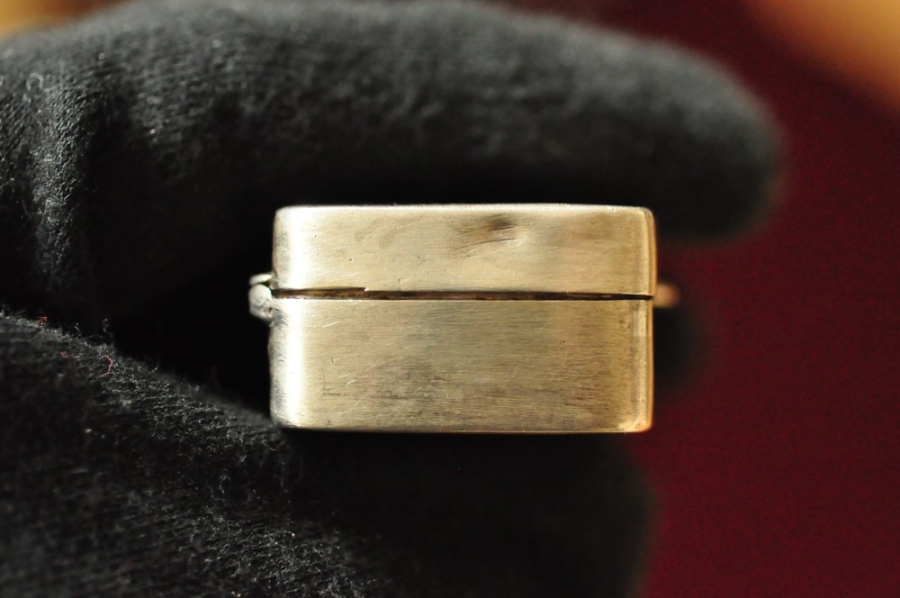 Vintage Webster Sterling Silver Pill Box – Rectangular 2" × 1.25" 30g No Monog.