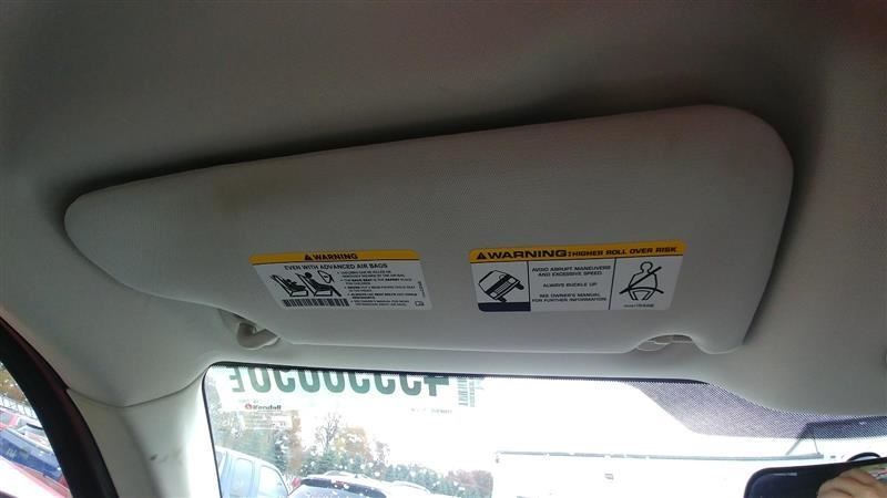 Driver Sun Visor With Illumination Fits 07-10 NITRO 78432