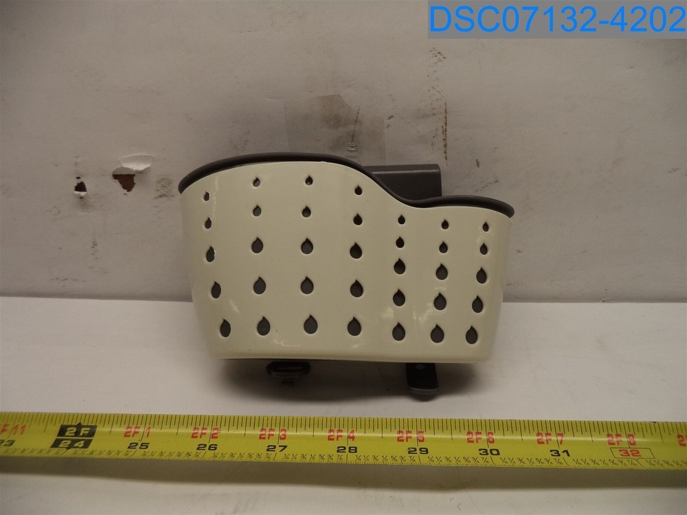Kitchen Sink Sponge Holder, Black and White