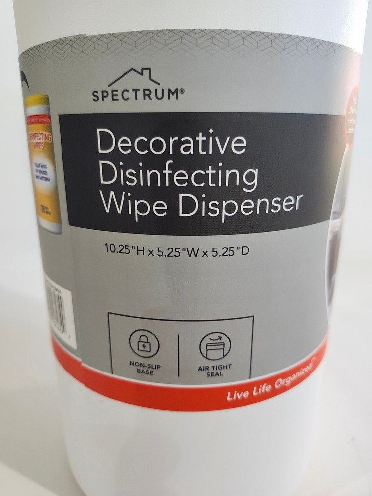 Disinfectant Wipes Dispenser Container Jumbo Size