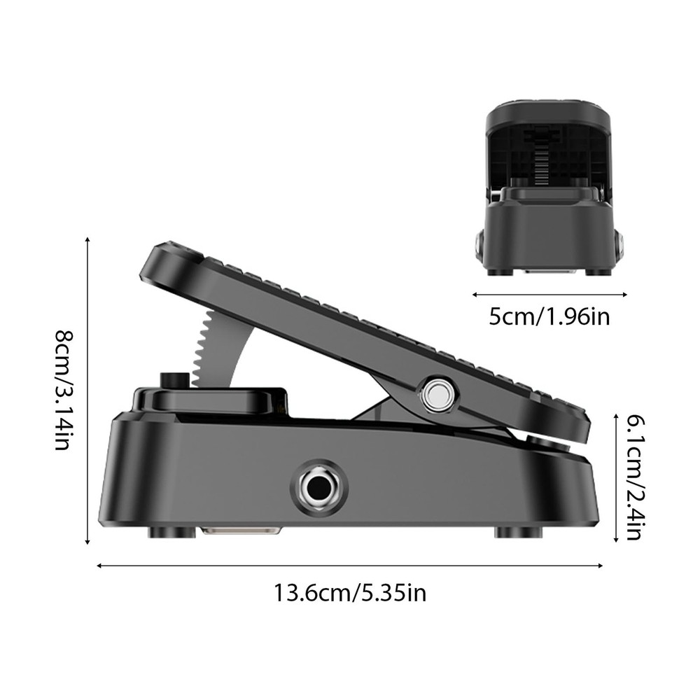 Volume Expression Pedal Expression EXP & Passive Volume 2-in-1 Dual Control Guit