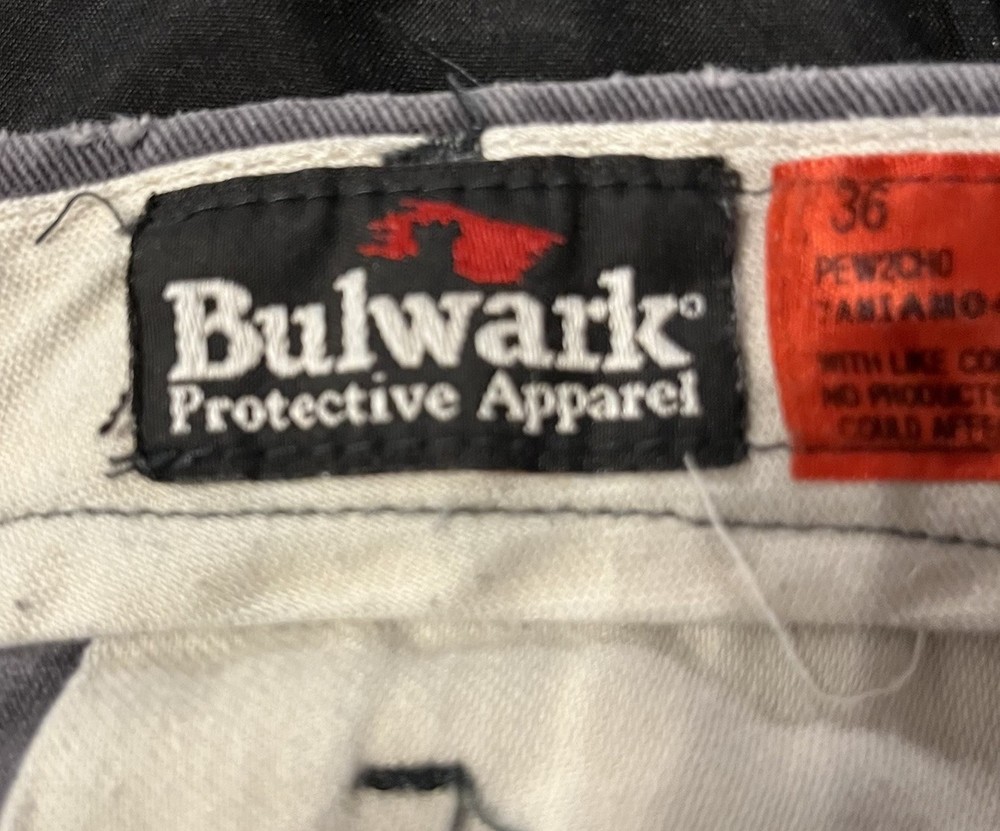 Bulwark FR Pants Gray 36x28