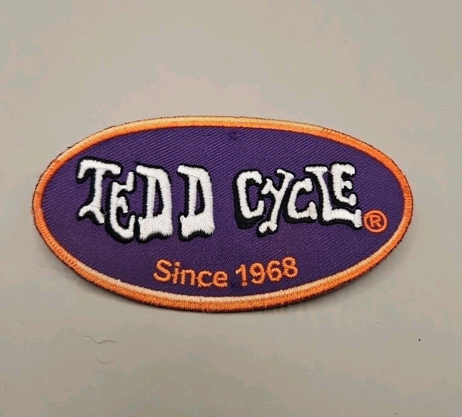 Tedd Cycle Motorcycle Patch /UNUSED