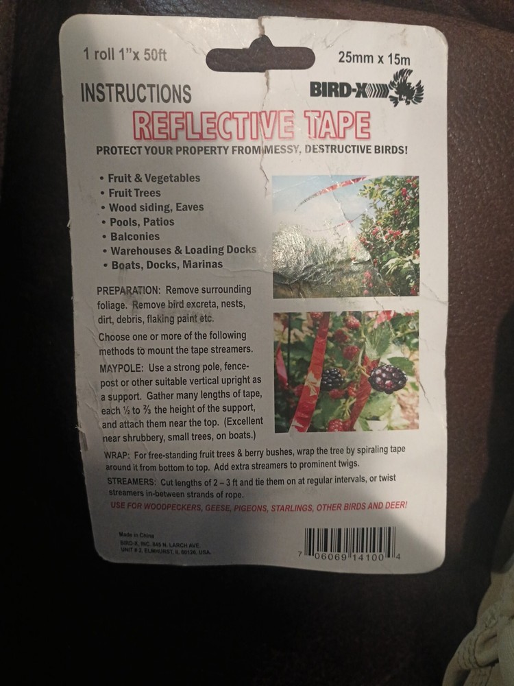 Bird-B-Gone 50' Reflective Tape