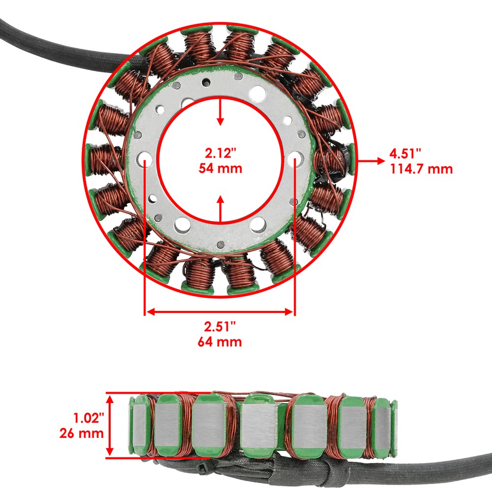 Stator & Regulator Rectifier for Arctic Cat 500 Auto 4X4 2000-2002