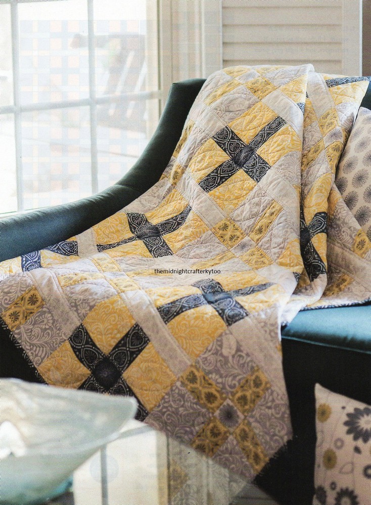 Criss Cross Tiles Quilt Pattern Pieced TJ