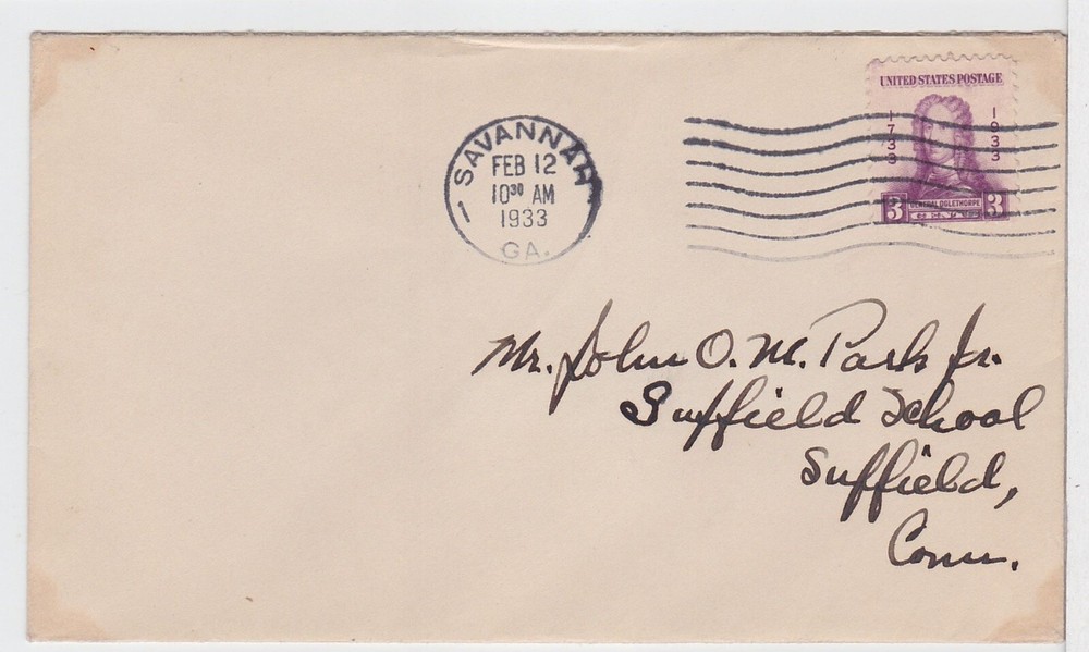 TurtlesTradingPost- Georgia Bicentennial-  #726 FDC 1933