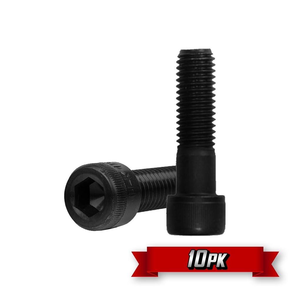 Unbrako Socket Head Cap Screw, 1/2"-13 x 2-1/2", Black Oxide {10pk}
