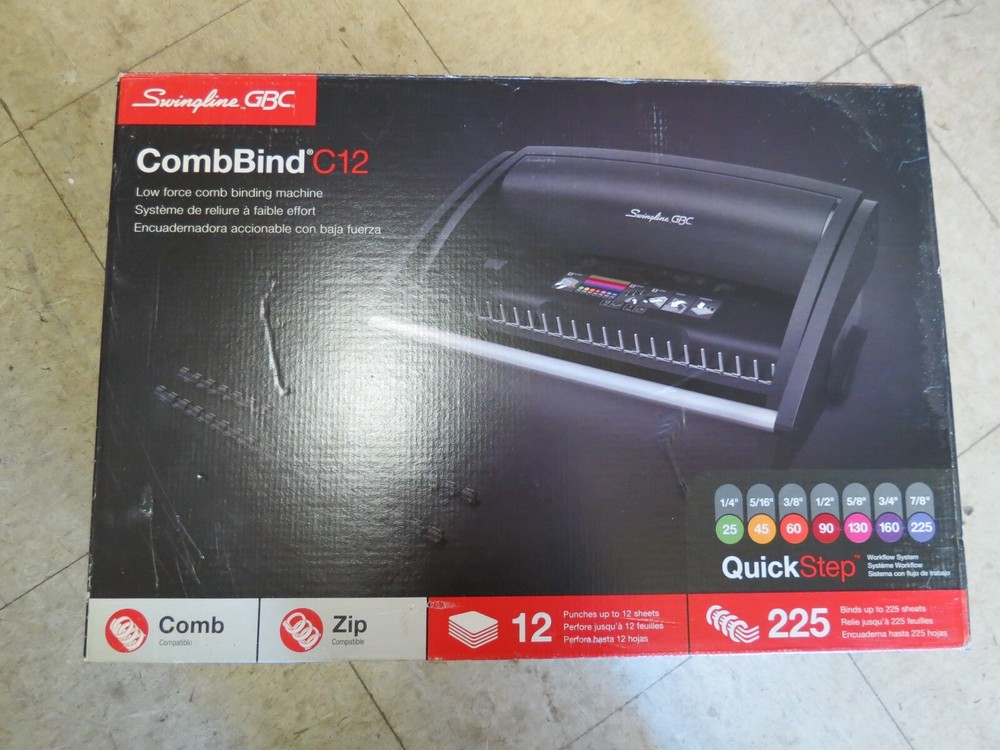 SWINGLINE GBC COMBBIND C12