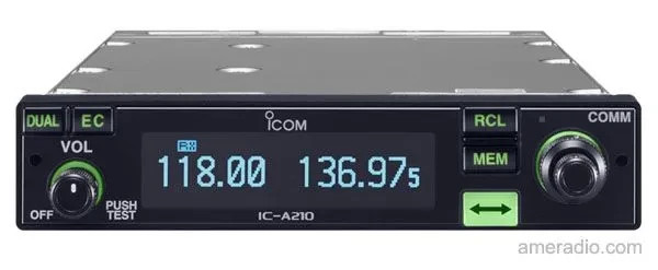 ICOM IC-A210 VHF transceiver With MB-53 Vehicle Mounting Kit TESTED WORKING