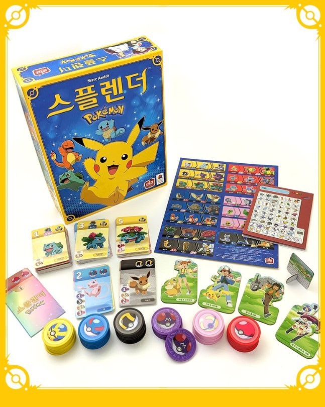 Splendor Pokemon Edition Board Game Korea Exclusive Version