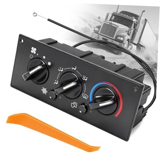 Front Climate Control Module 599-5511 Heavy Duty AC Control Panel Compatible