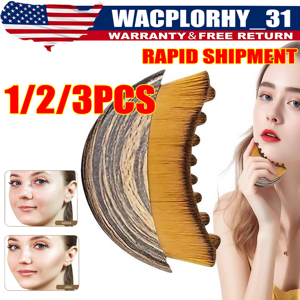 Lymphatic Brush Face Lymphatic Contour Face Brush Massage Ergonomically Designed