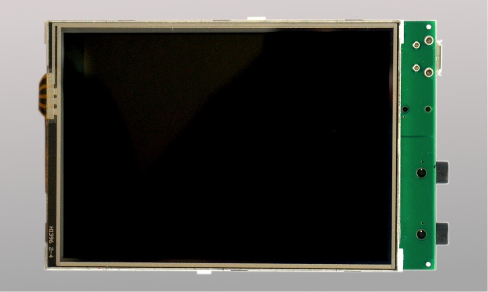 Case + EVOR04-slim: Color LCD audio analyzer, VU meter, Oscilloscope, Spectrum