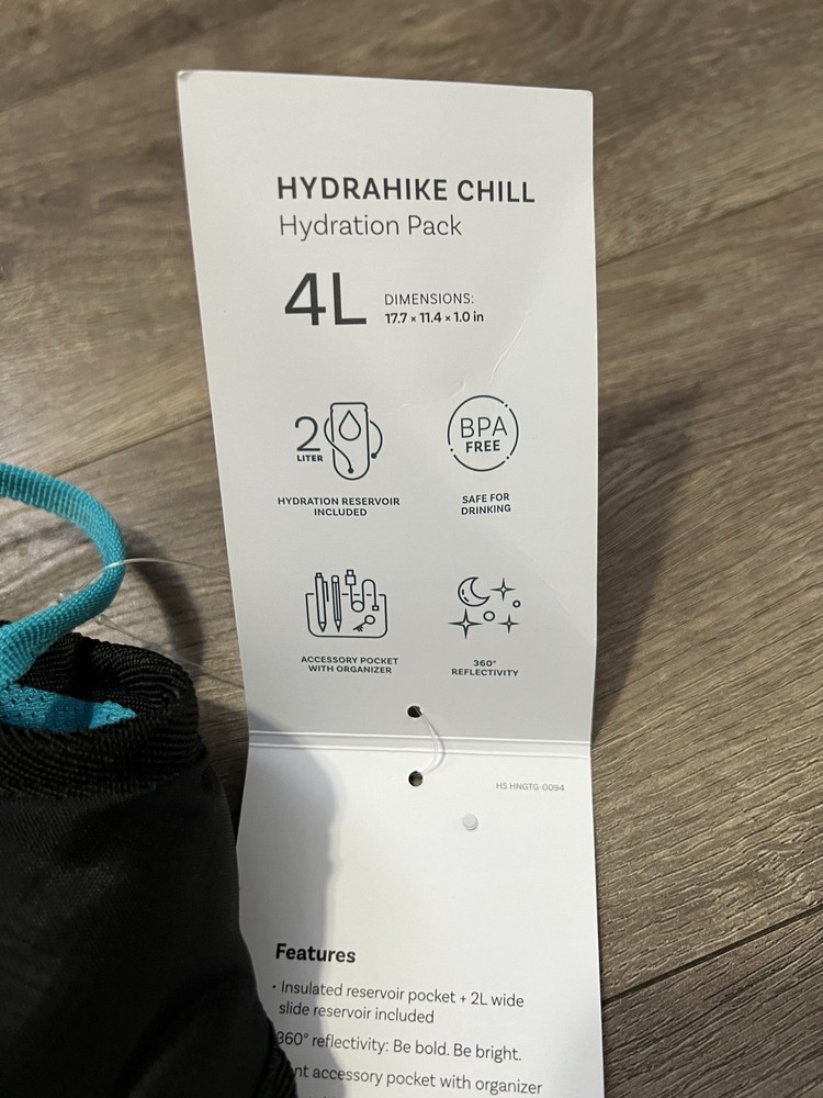 High Sierra Hydrahike Chill Hydration Pack New