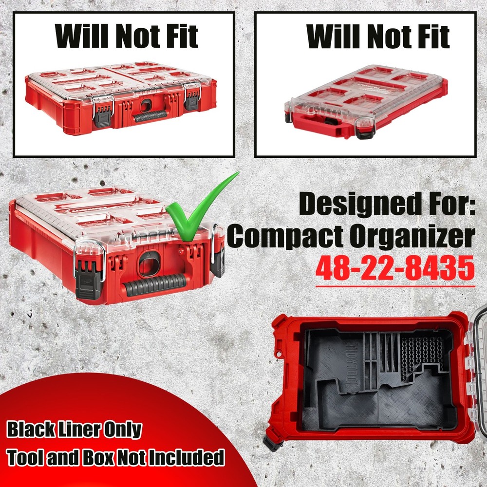 Milwaukee M12 Right Angle Die Grinder Packout Insert