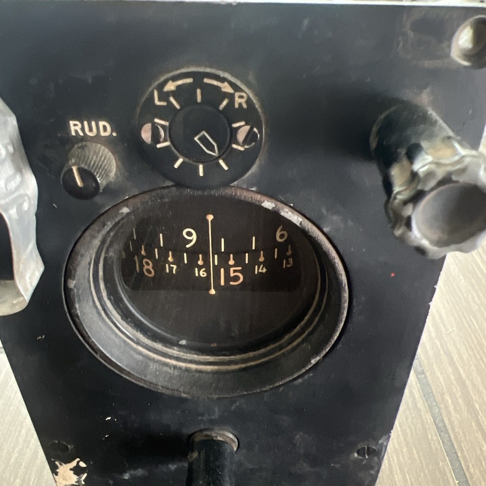 Vintage Sperry Mark 4 Automatic Pilot Directional Gyro