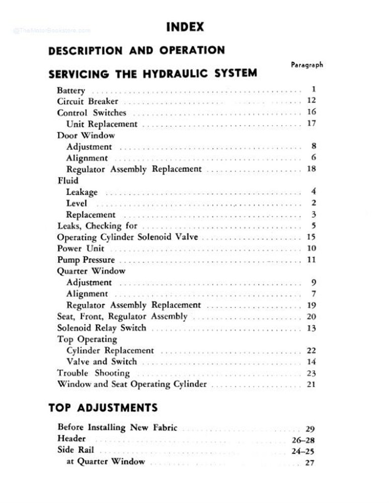 1946 - 1950 Packard Service Manual