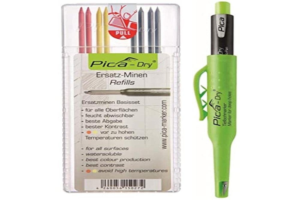 Pica 30402 Marker Kit and Lead Case 4020