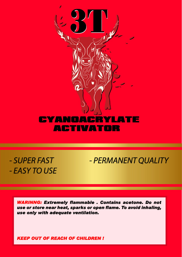 Thick CA Glue/ "Super Glue" (1000 cps) + Activator  (8 oz bottles)