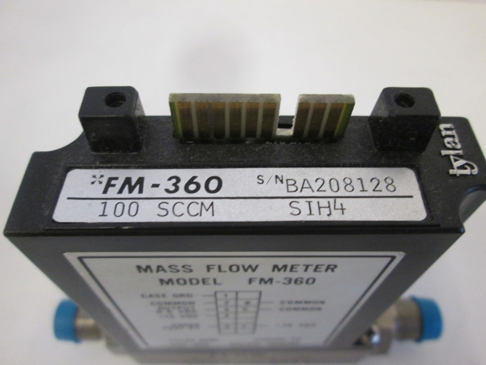 Tylan, FM-360, Mass Flow Controller, SIH4, 100 SCCM, Used