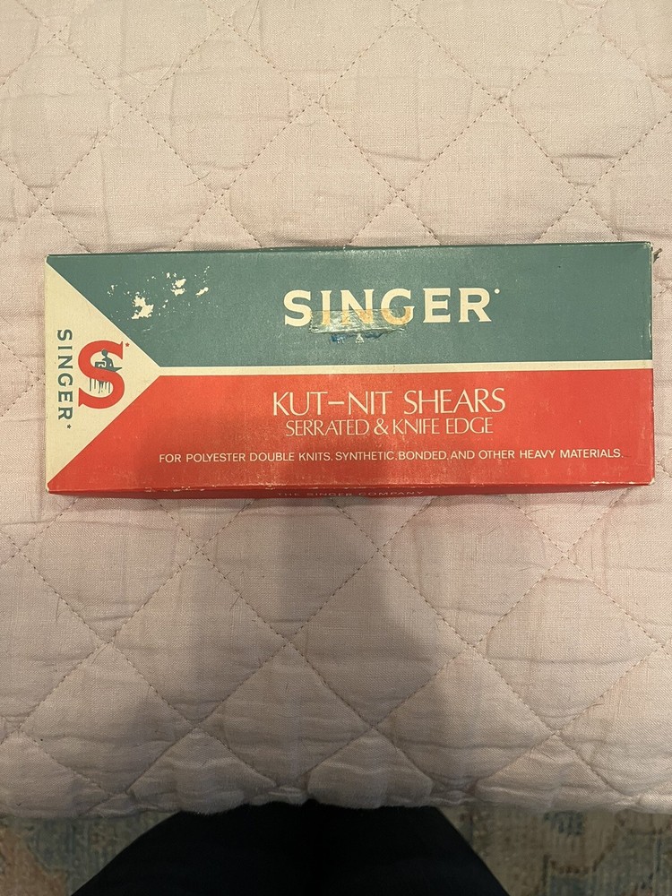 Singer Kit Nit Shears In Original Box