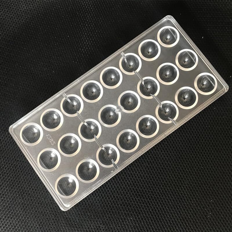 Polycarbonate Cone Chocolate Mold Half Egg Candy Mould DIY Poly-carbonate Mold