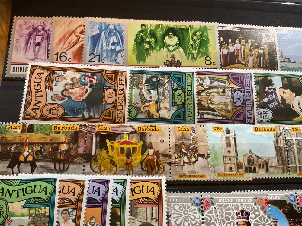 Commonwealth mint never hinged stamps B2485