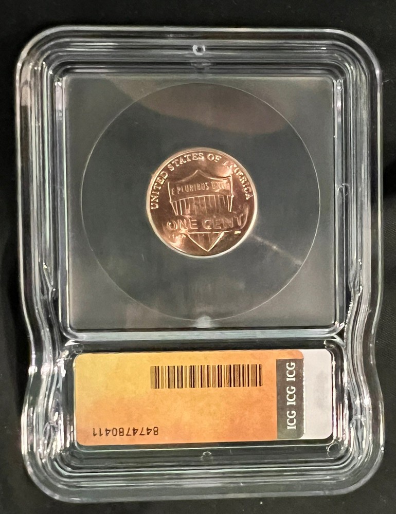 2025-D Lincoln Shield Cent ICG MS67 RD – Last Year of Issue