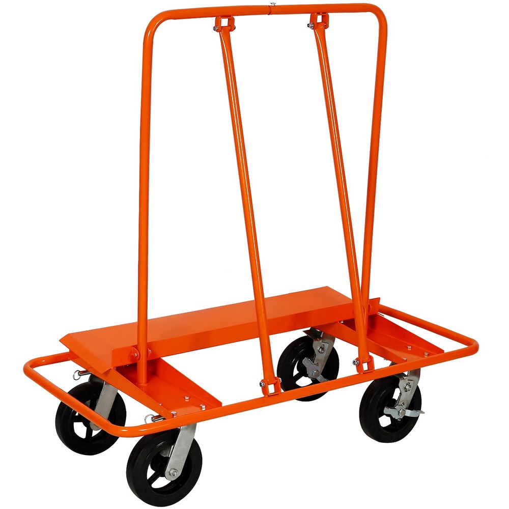 Heavy Duty Drywall Sheet Cart Panel Dolly 2400lbs Load Capacity Panel Service