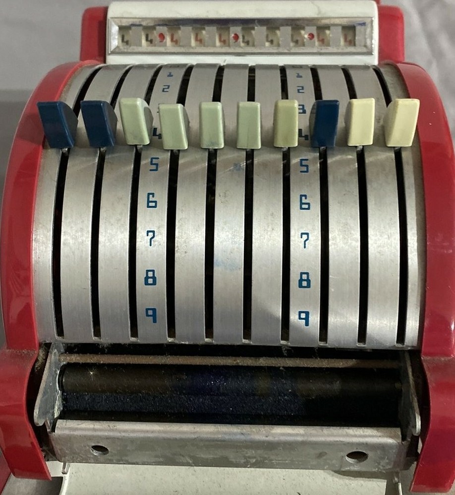 Vintage Red Check Protector Works! Retro