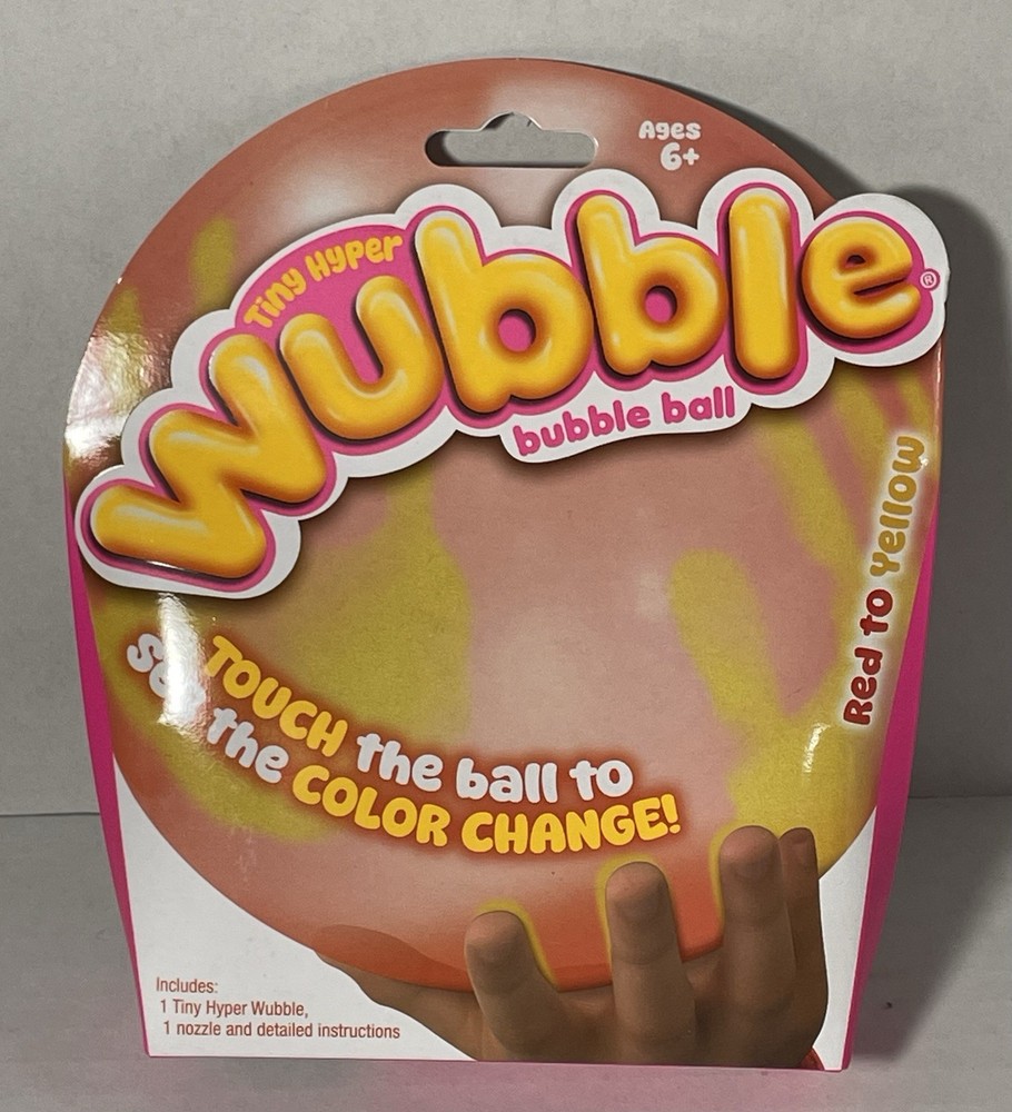 Tiny Hyper Wubble Bubble Ball Red To Yellow