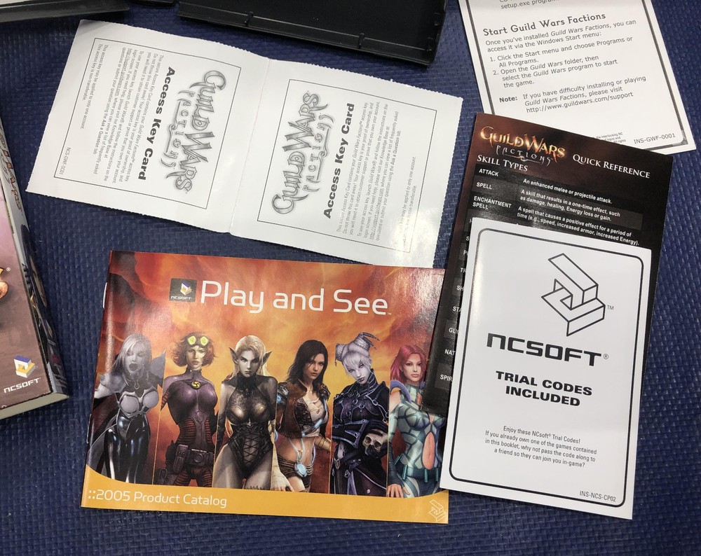 Guild Wars Fractions PC CD-ROM Game