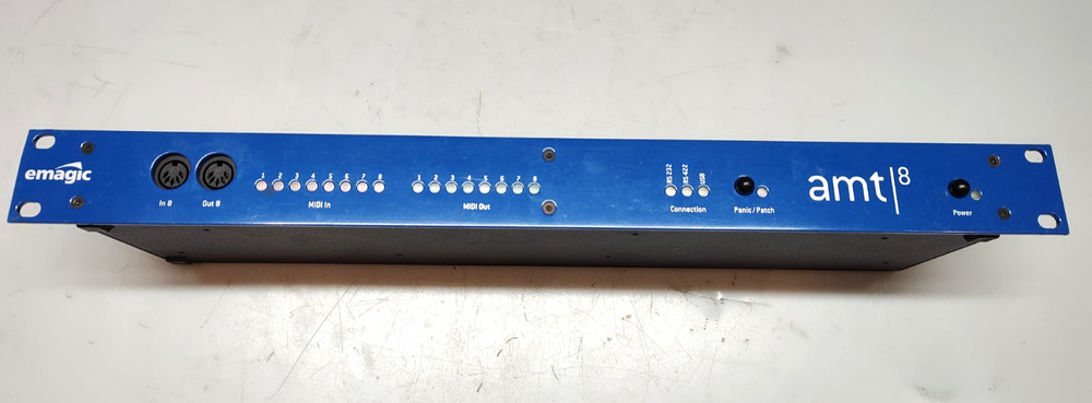 Emagic AMT8 8-Channel Rackmount USB MIDI Interface