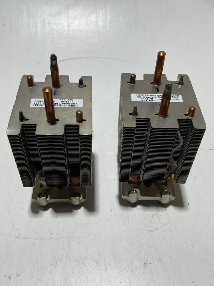 (2) DELL CPU's Heatsinks CN-0FD841