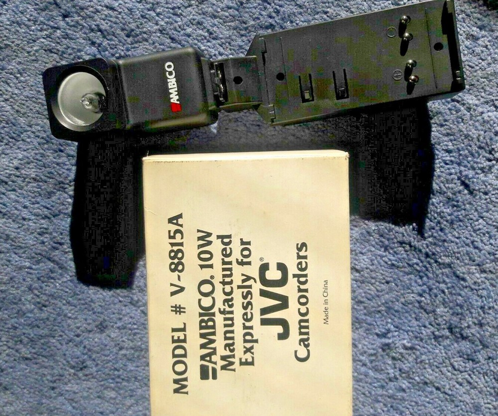 AMBICO, 10 WATTS Bracket Light For Video Camera Expressly For JVC Camcorders