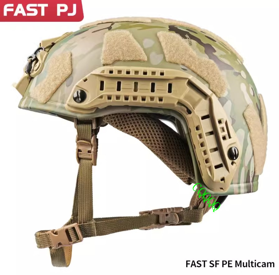 FAST PJ PE Material Multicam Camo High Protective Performance Helmet