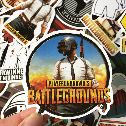 30pcs PlayerUnknown's Battlegrounds Pubg Stickers for Computer Laptop Decals...