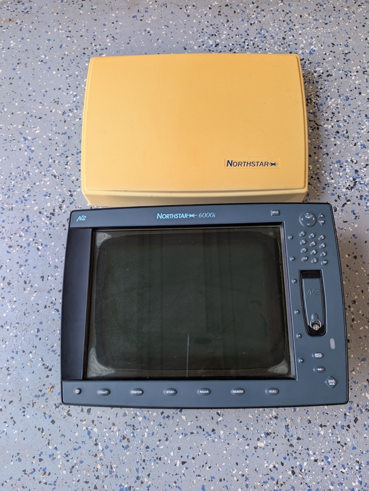 Northstar 6000i 15 inch Color Fishfinder/Chartplotter/GPS Display