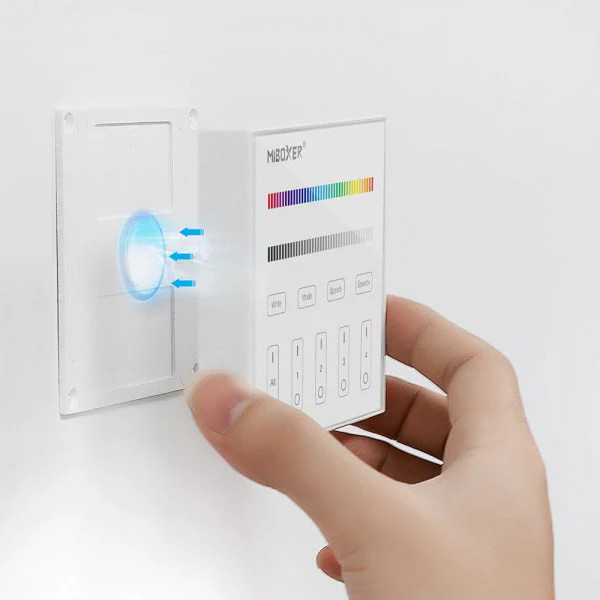 Miboxer 4-Zone Panel Remote (RGBW) Black
