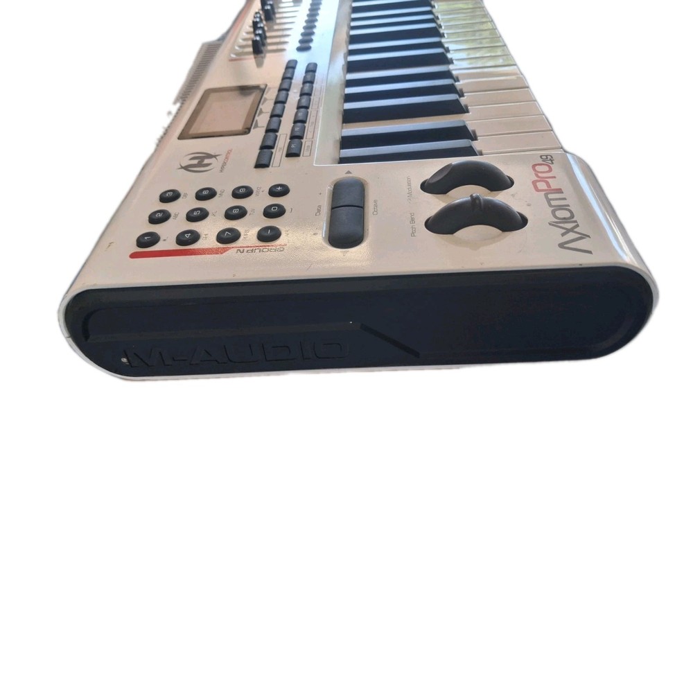 M-Audio Axiom Pro 49 Midi Keyboard HyperControl Technology Working Free Ship