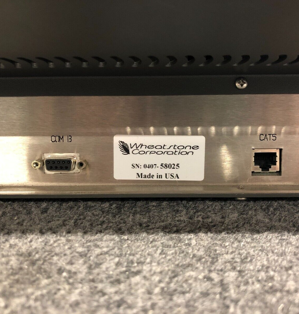 Wheatstone G-5 Digital On-Air Console (Unit Only)
