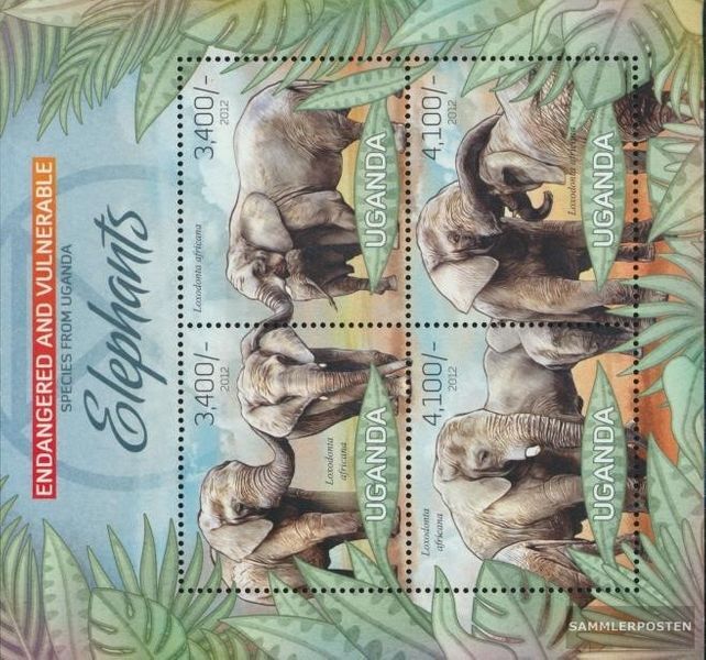 uganda 2969-2972 Sheetlet (complete issue) MNH 2012 Flora