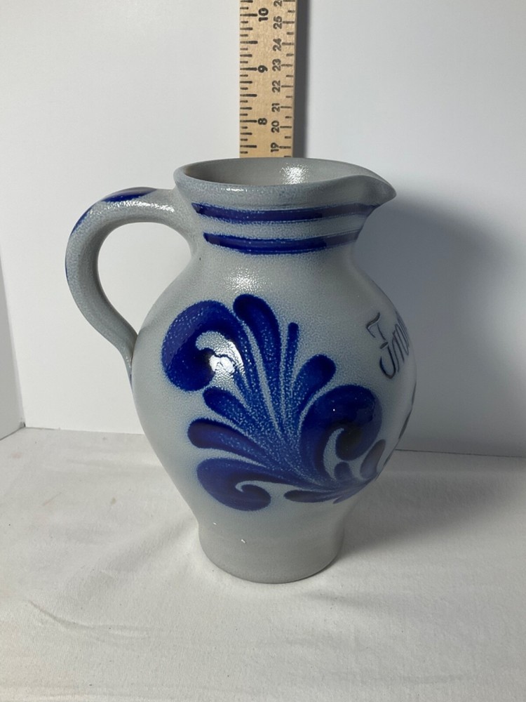 FRANKFURT pottery pitcher Schltz 1L