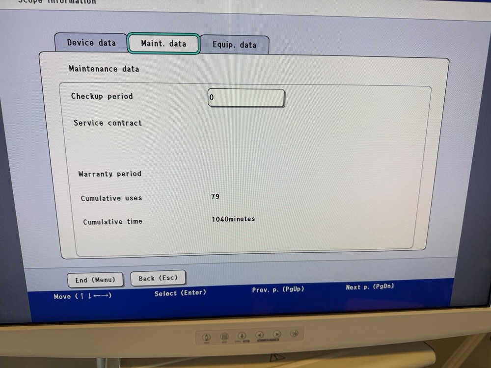 BF-MP190F Endoscope /Video Scope