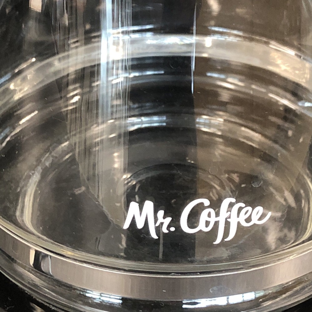 Mr. Coffee 12 Cup Programmable Coffee Maker with Strong Brew, Stainless Clean