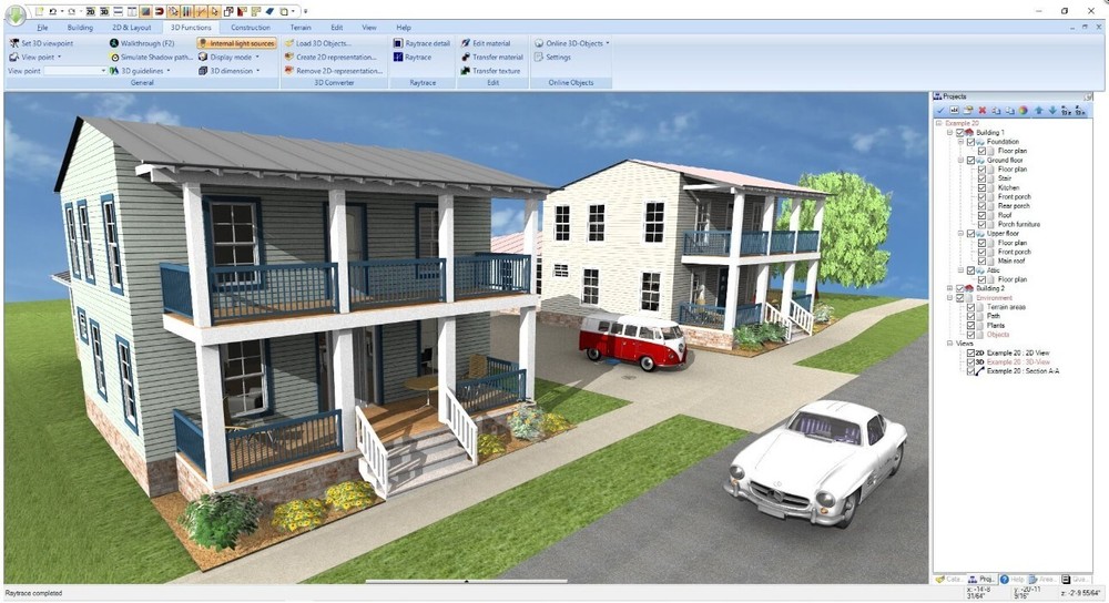 Ashampoo 3D CAD Professional 11 - Architecture more 250 ready-made [USB & DISC]
